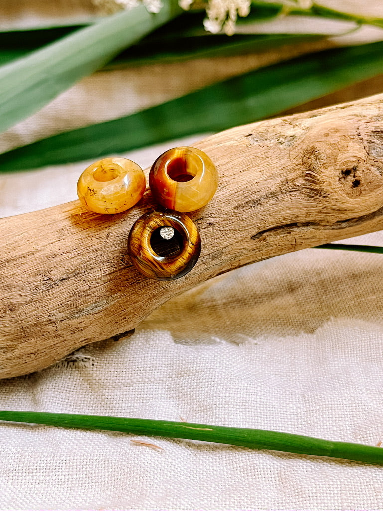 Dreadlock bead – Tijgeroog