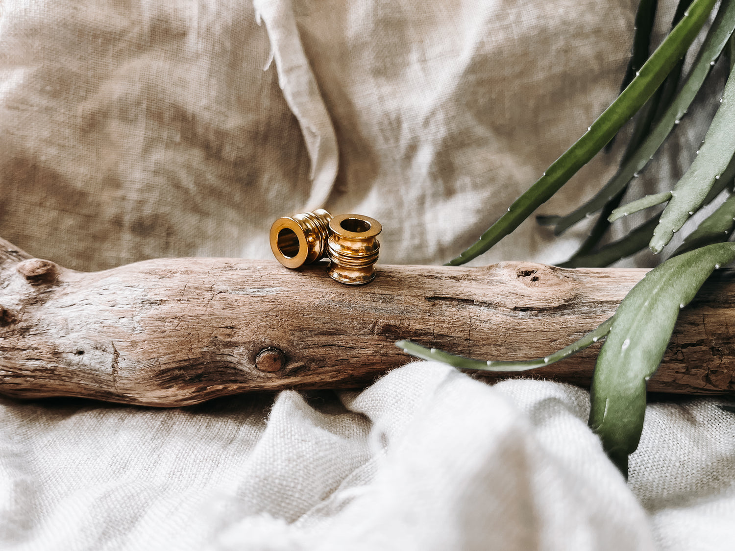 Dreadbead – Double Line Column goud