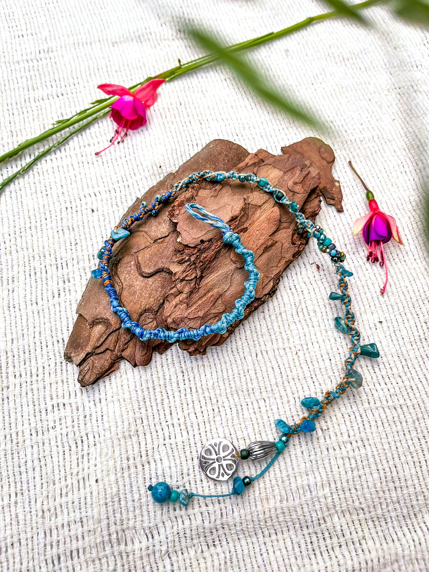 Macramé Hairwrap – Ocean Lotus