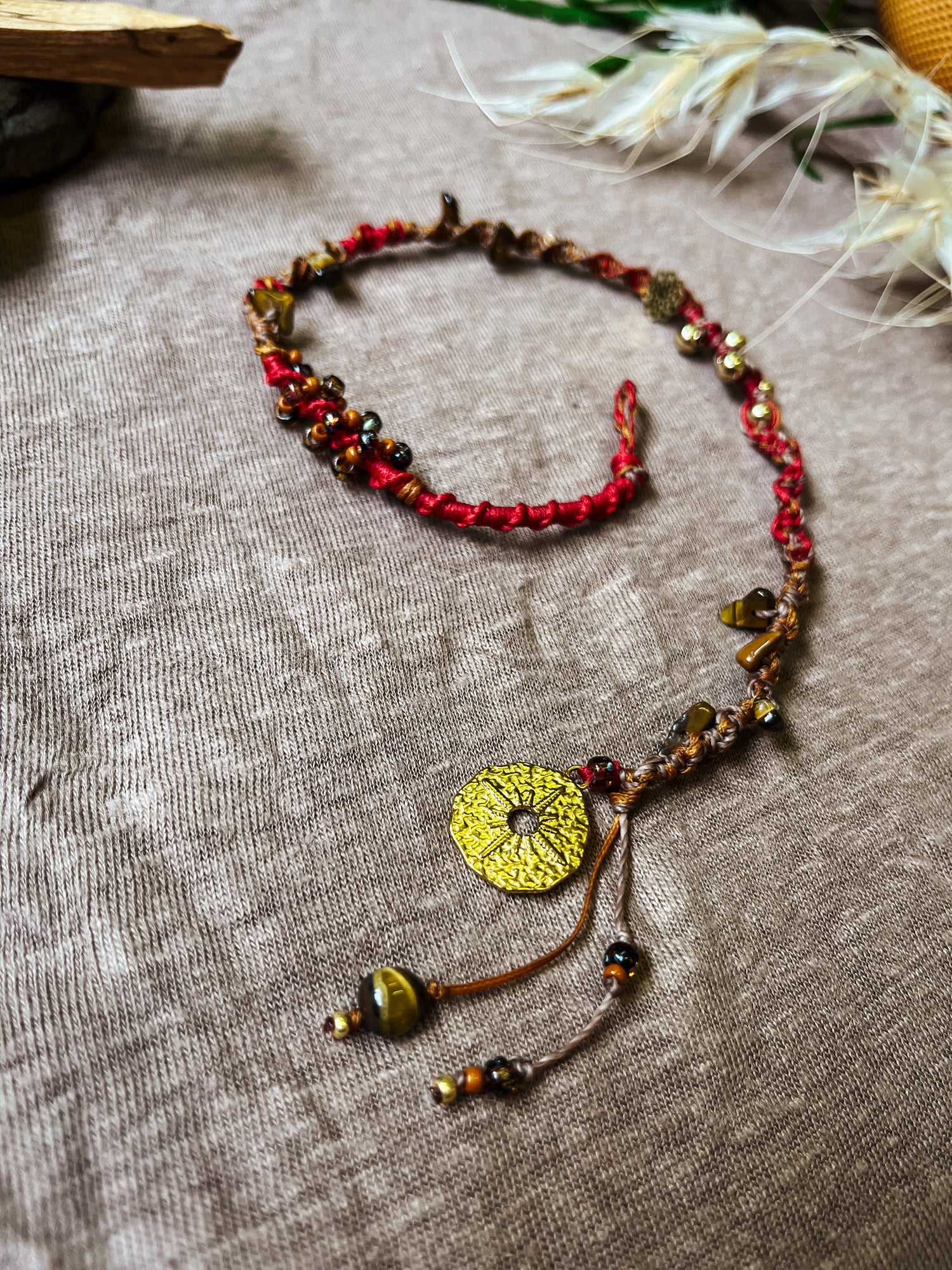 Macramé hairwrap – Ster & Kracht