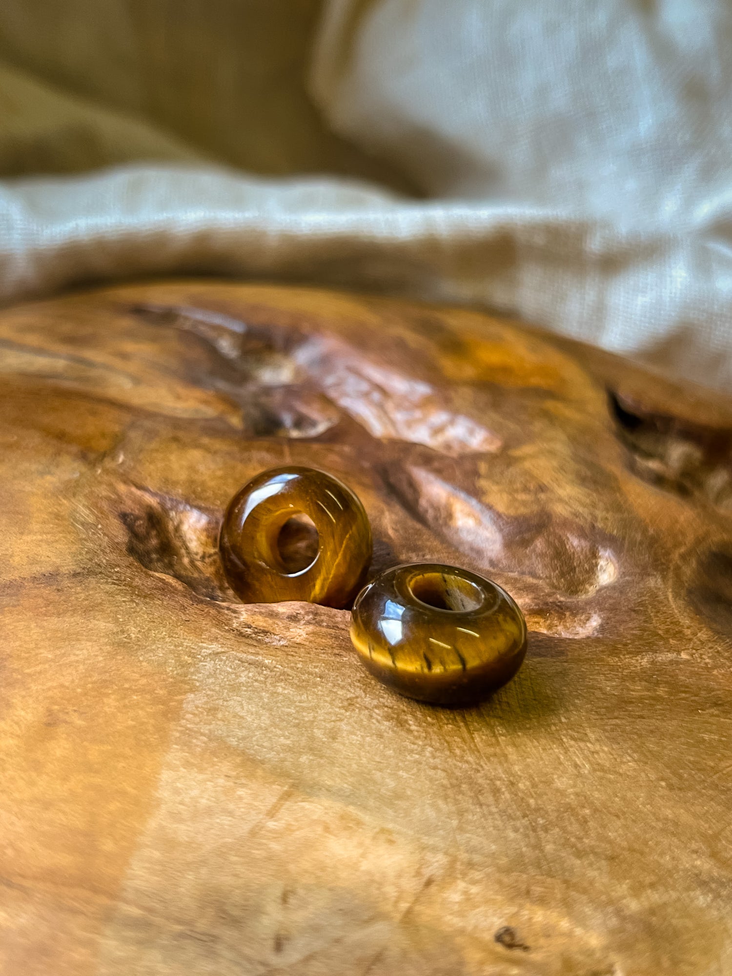 Dreadlock bead – Tijgeroog