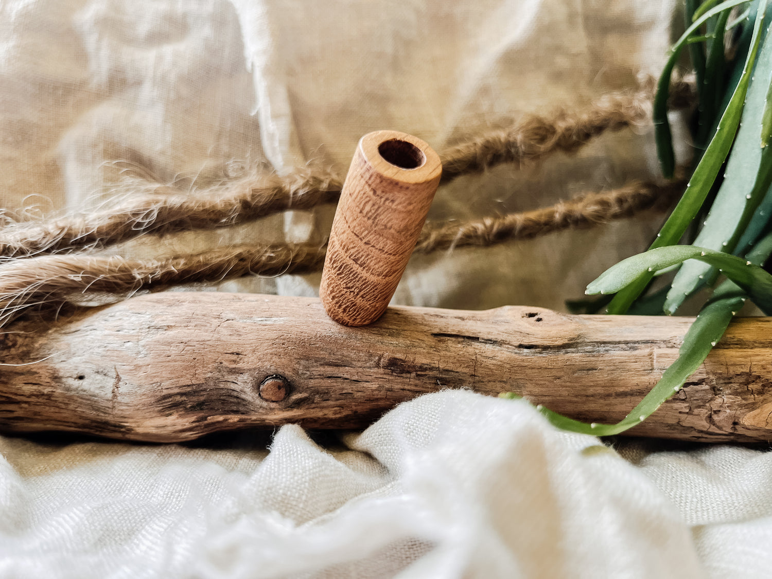 Dreadbead – Striped Wood No.12