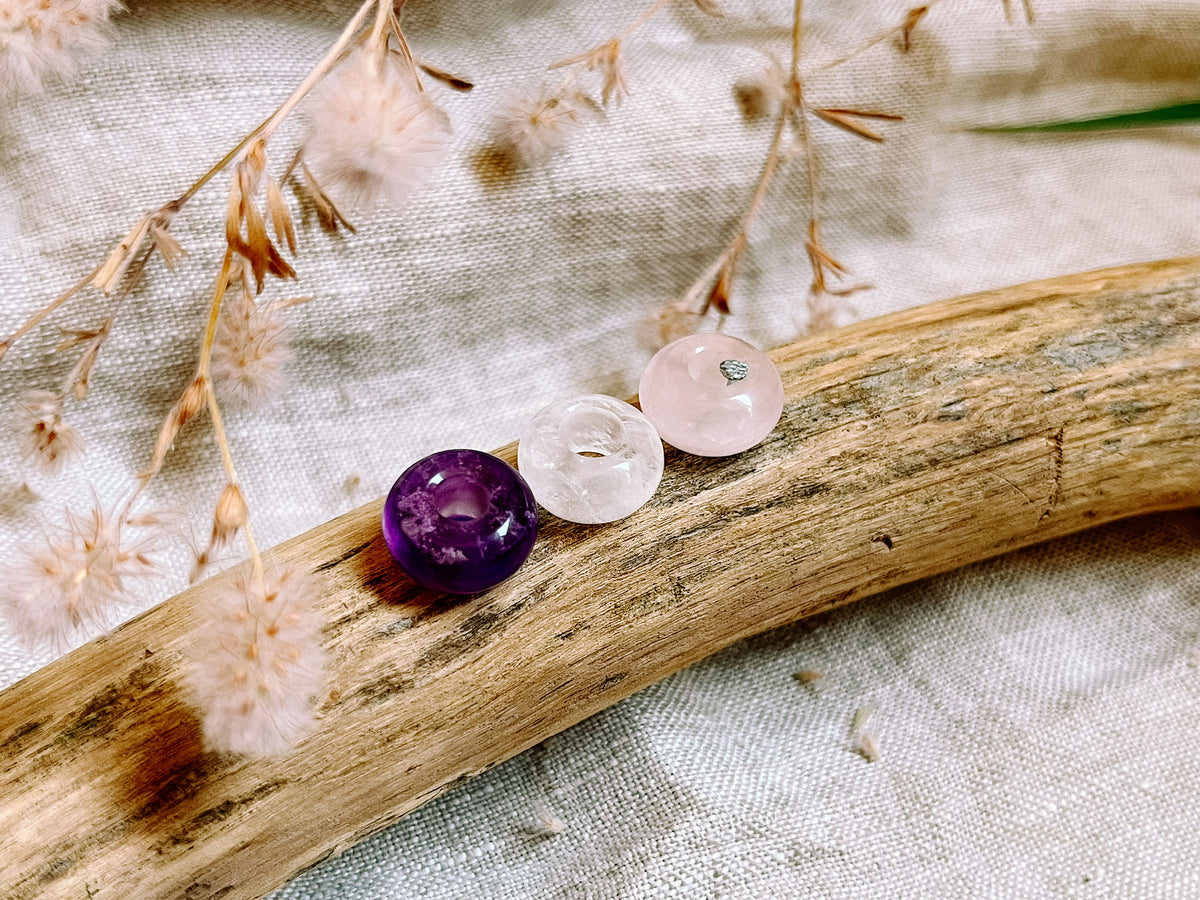 🌬️ Dreadlock bead set – Element Lucht