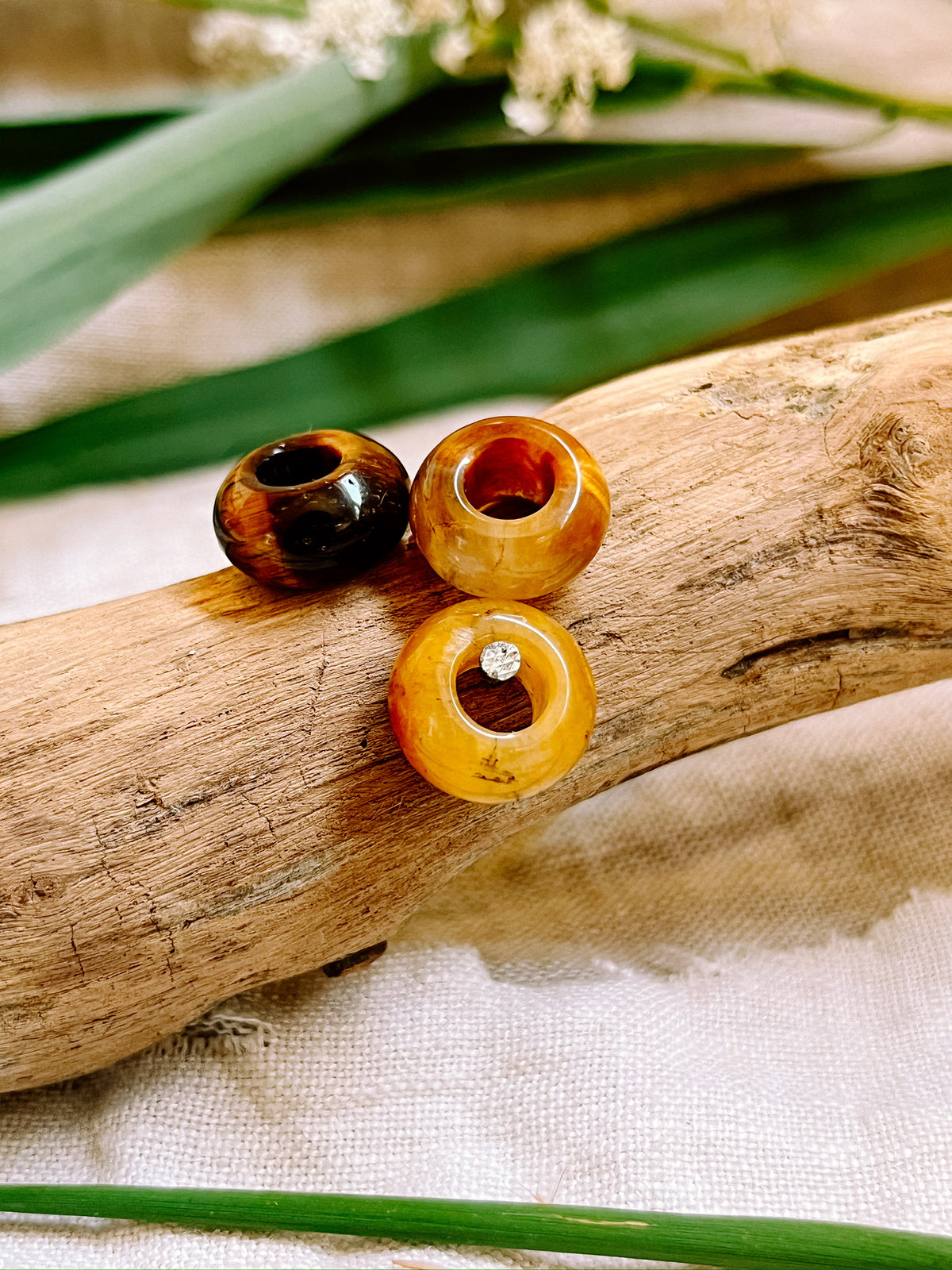Dreadlock bead – Tijgeroog