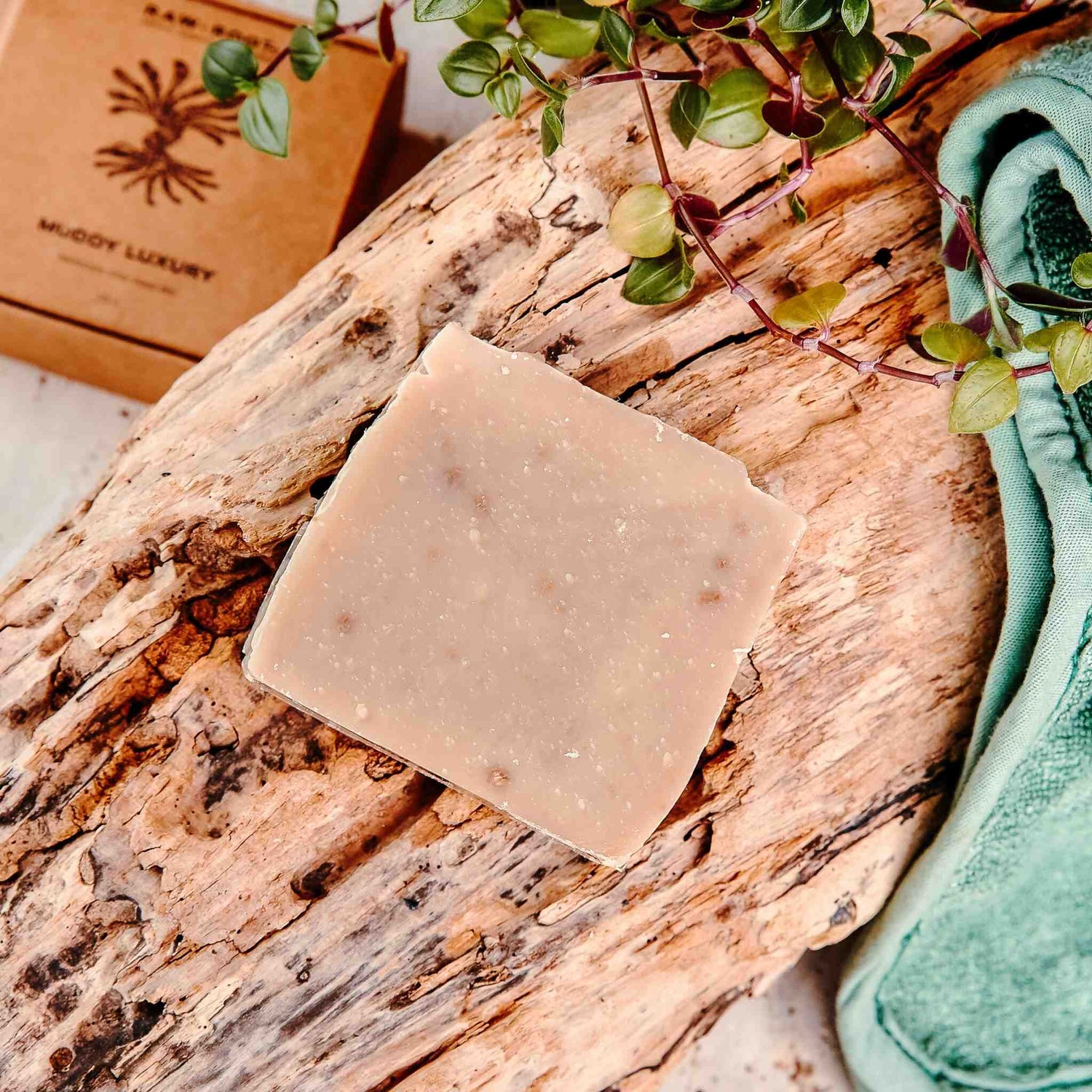 RawRoots Muddy Luxury – Moroccan Clay Soap Bar