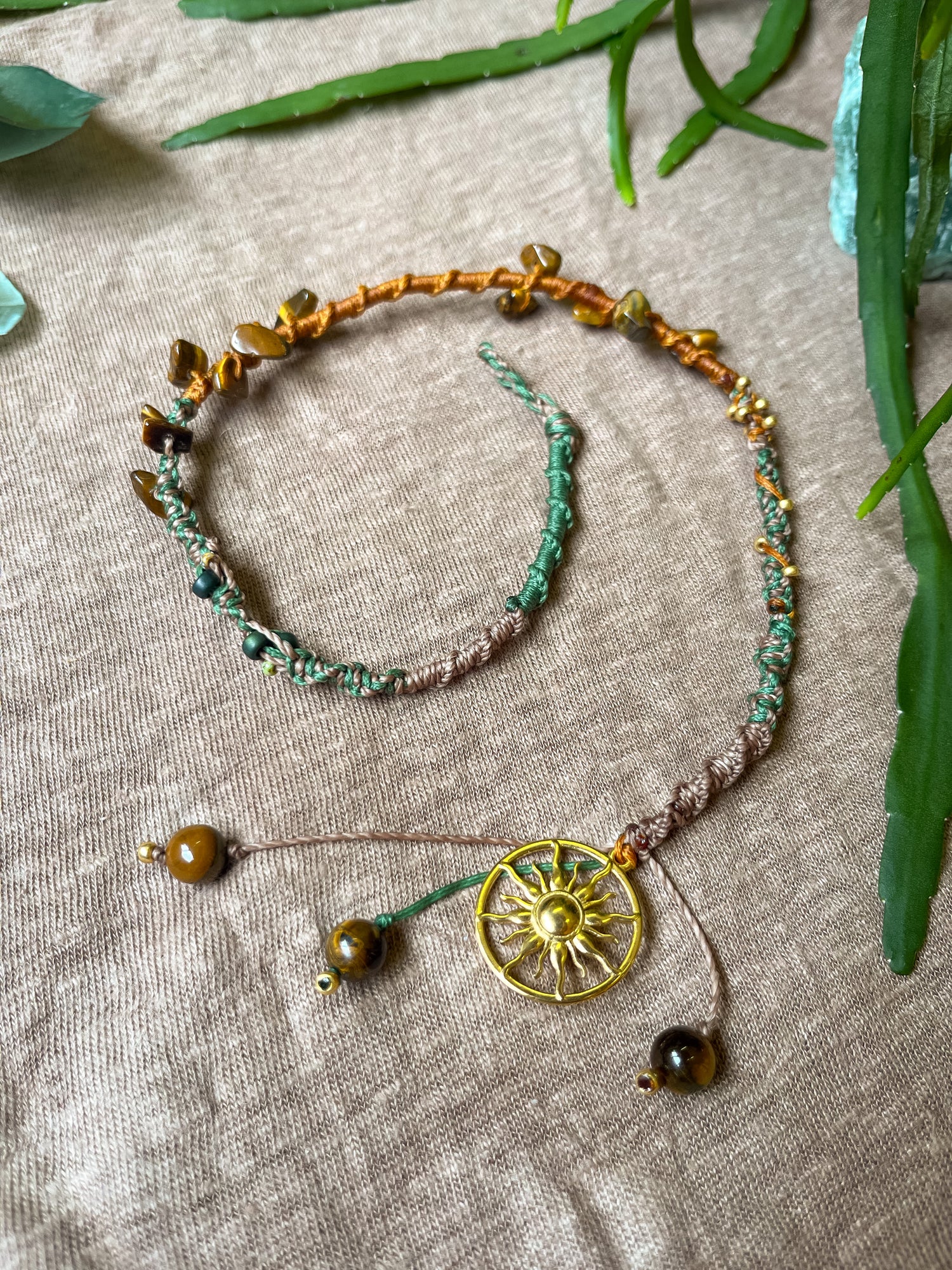 Macrame Hairwrap - Zon & Aarde