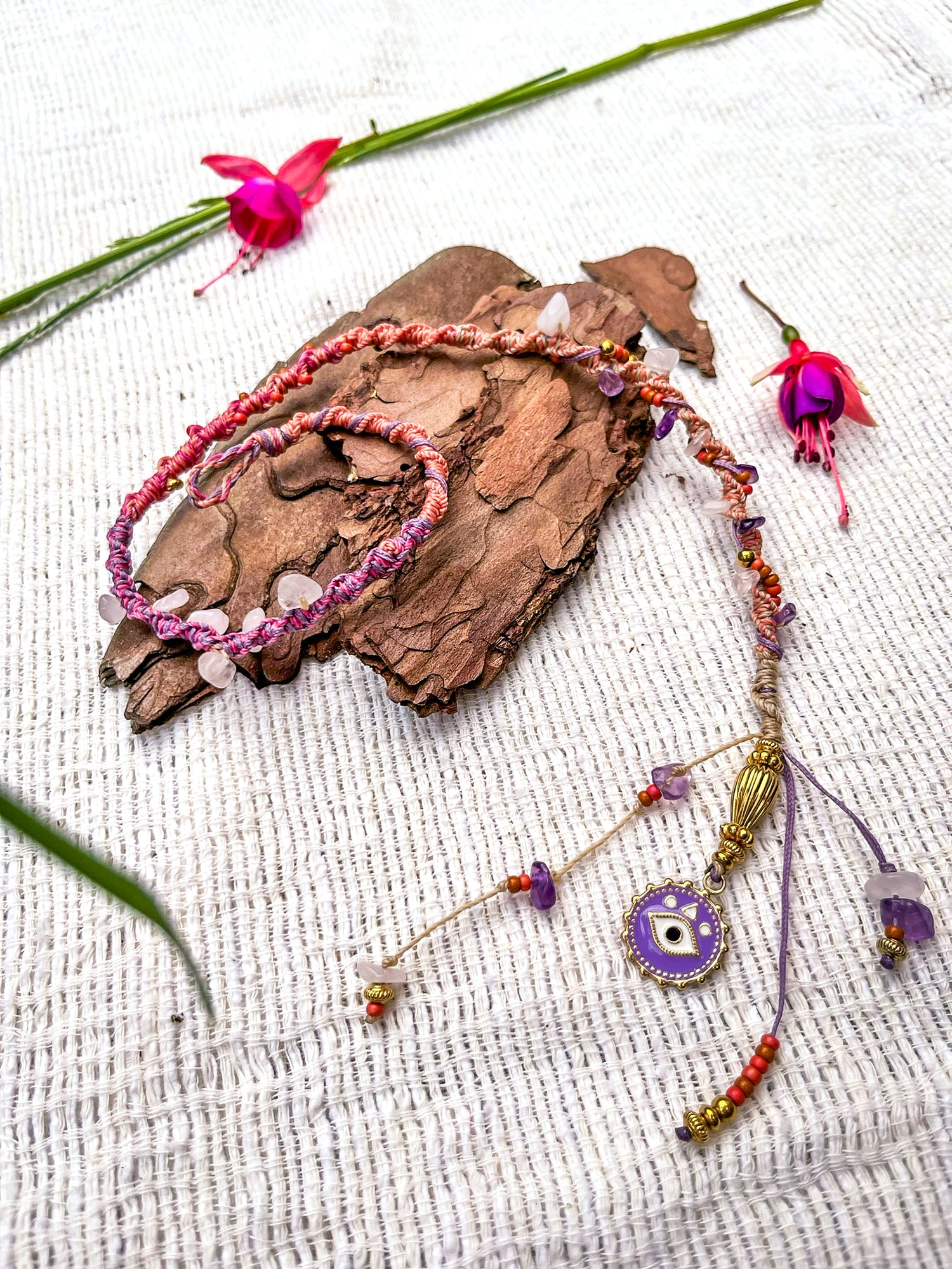 Macramé Hairwrap – Inner Vision