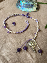 Macramé hairwrap – Stralend helder