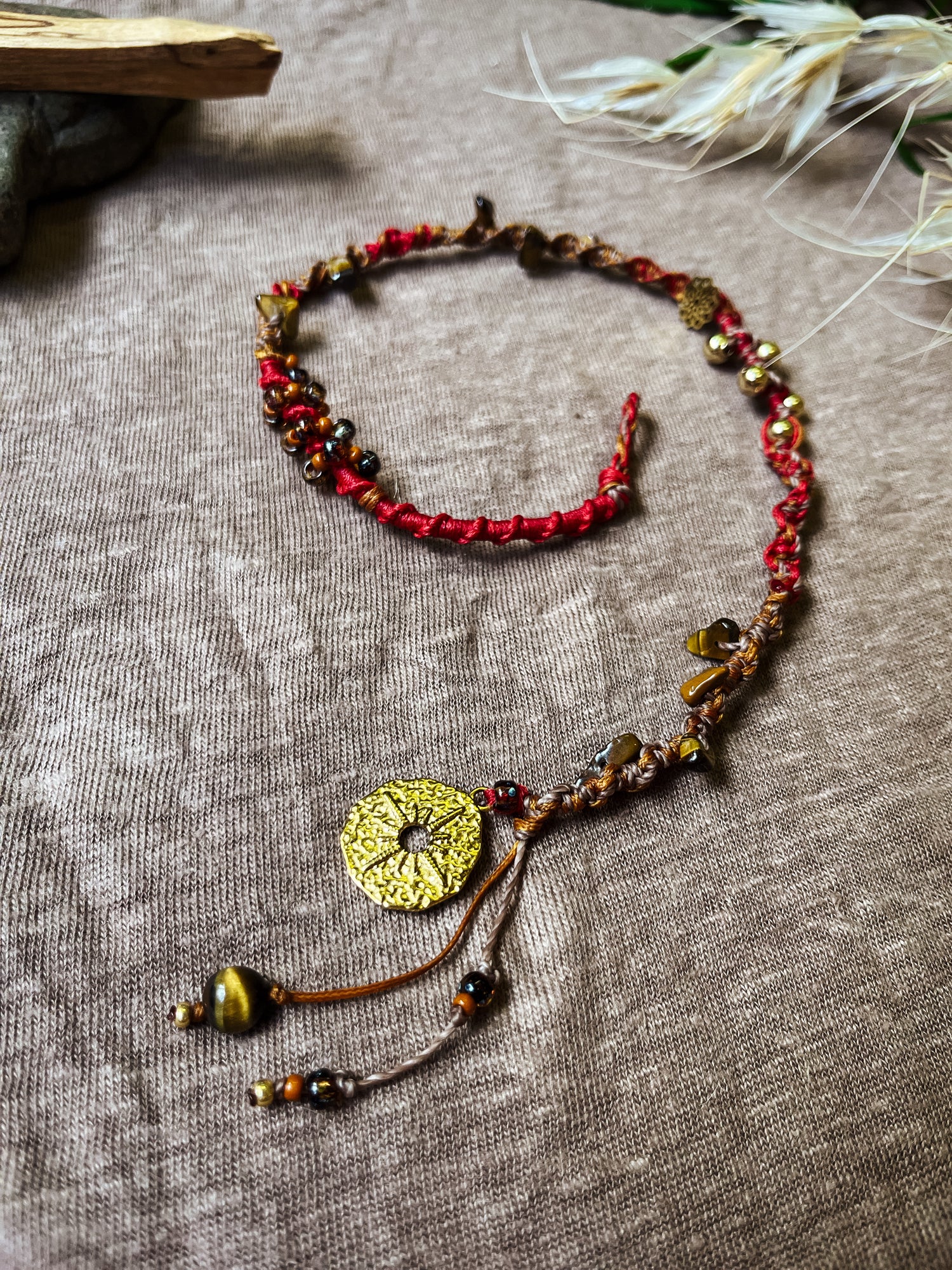 Macramé hairwrap – Ster & Kracht